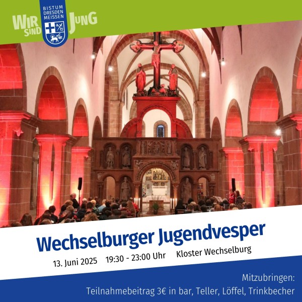 welchselburger jugendvesper juni 2025 welchselburger jugendvesper juni 2025