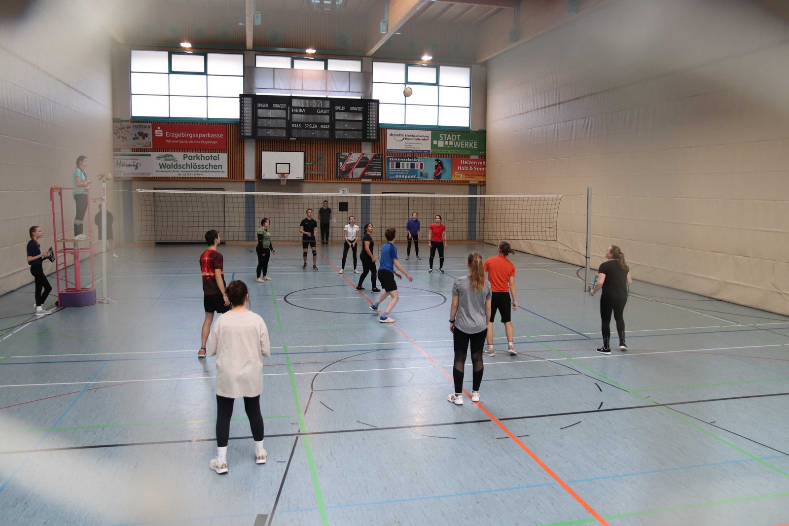VolleyballTAGturnier in Annaberg-Buchholz